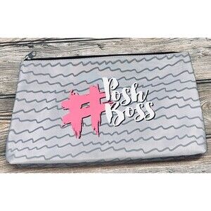 Perfectly Posh # Posh Boss Large Zipper Makeup Bag Pouch